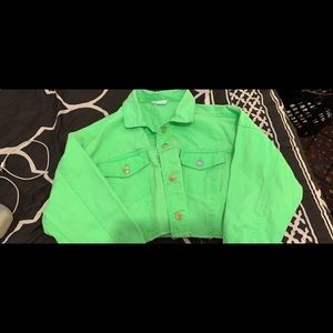 Jean neon jacket